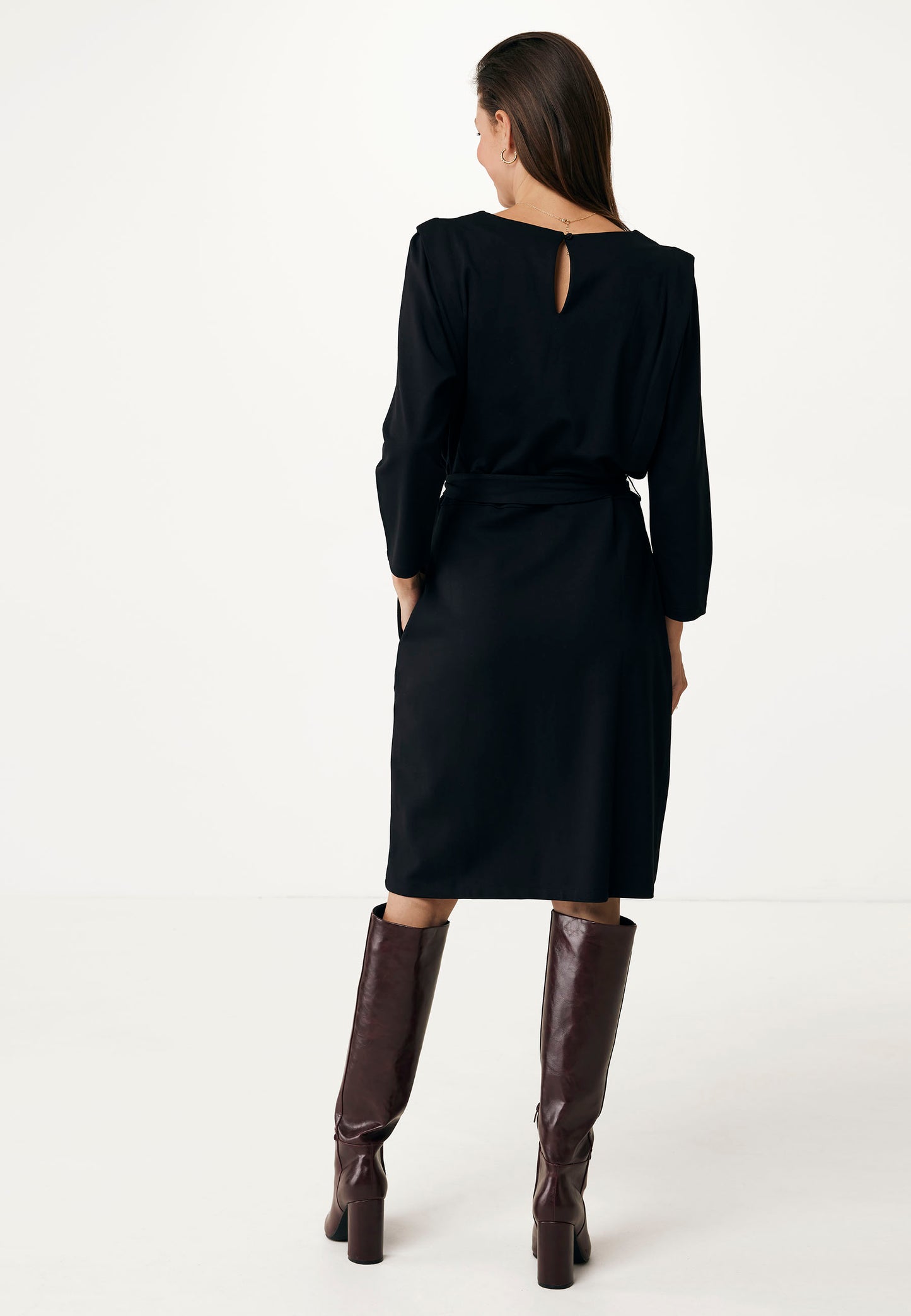 Boat Neck Dress
