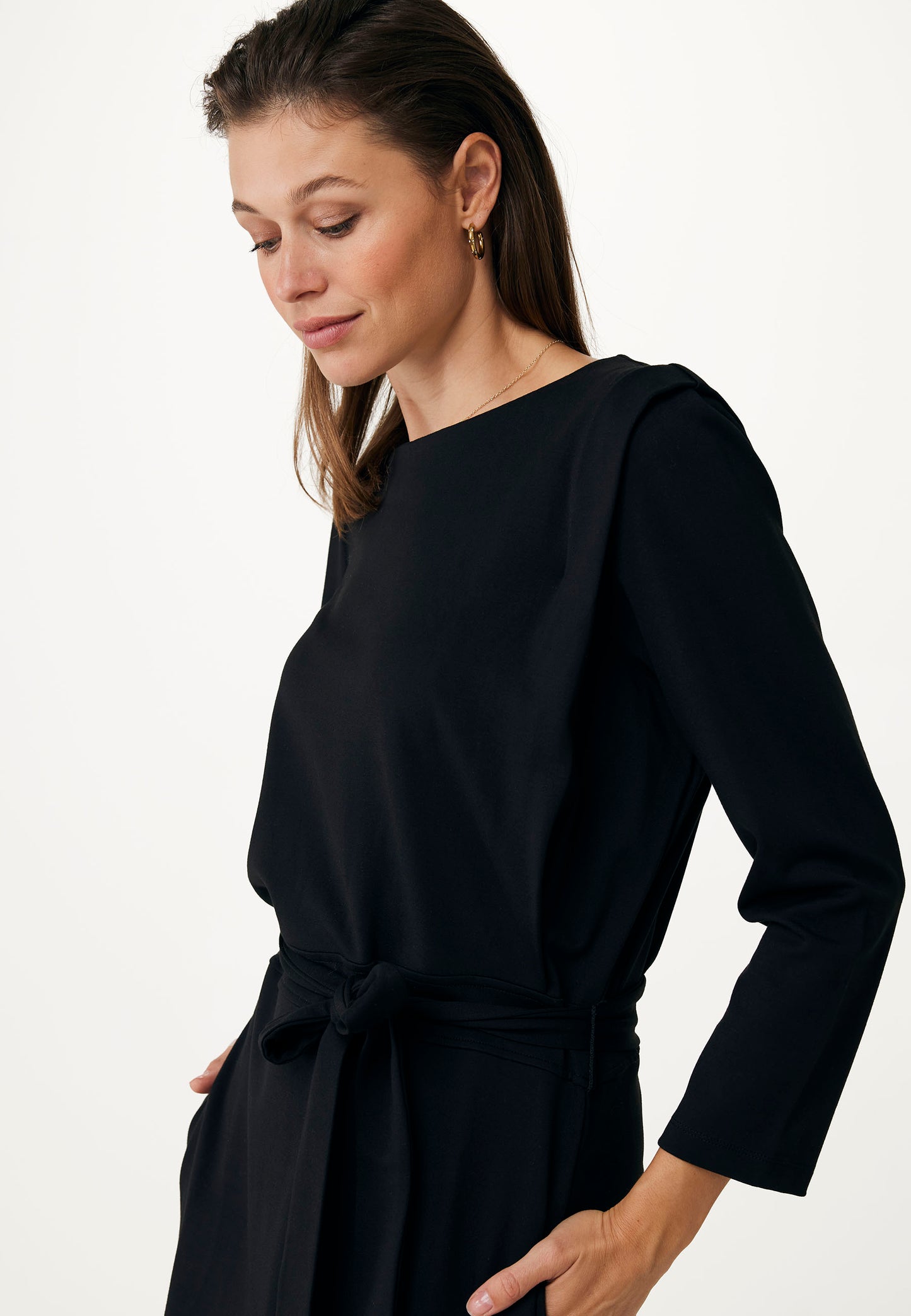Boat Neck Dress