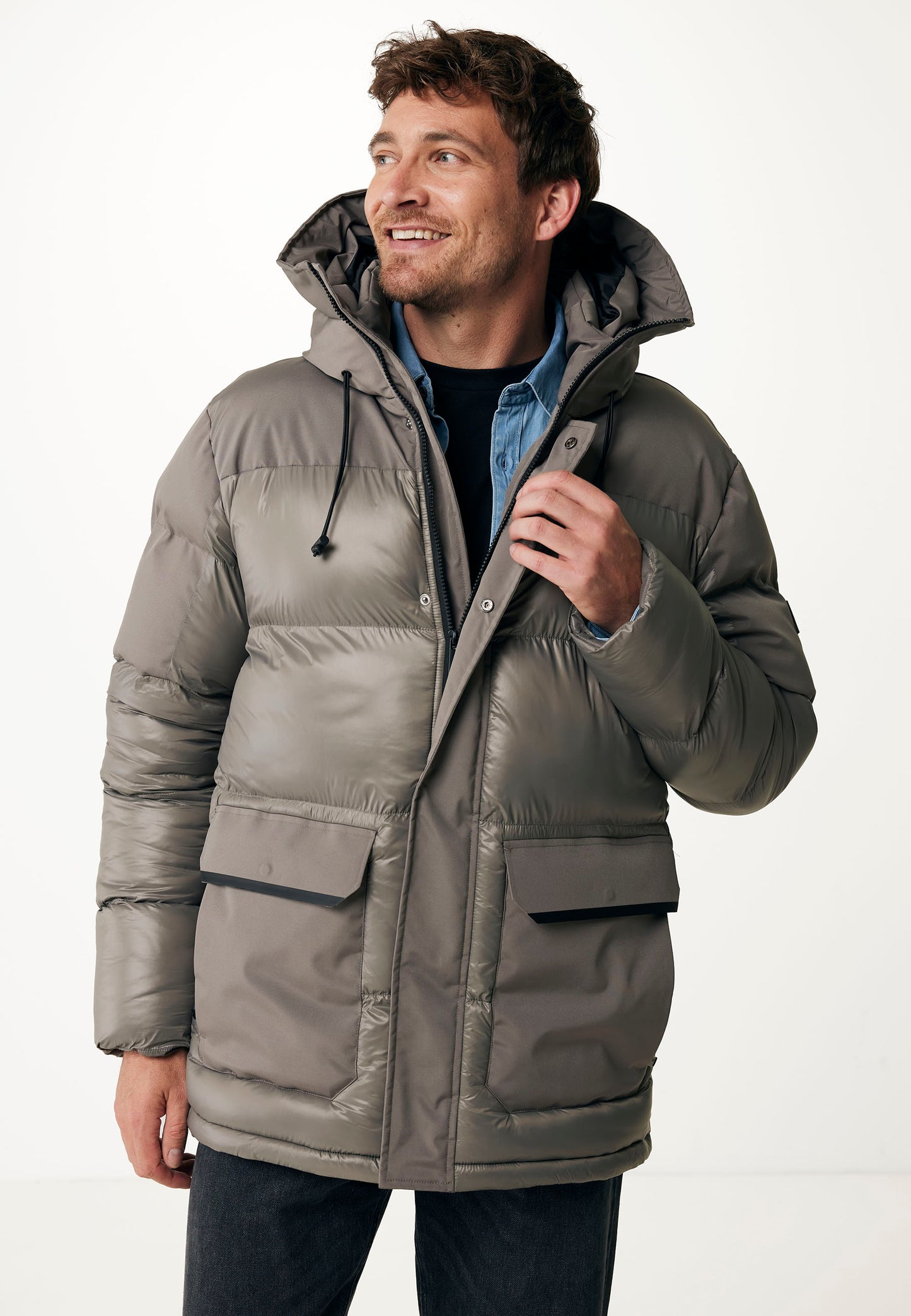 Puffer Men's Hooded Jacket