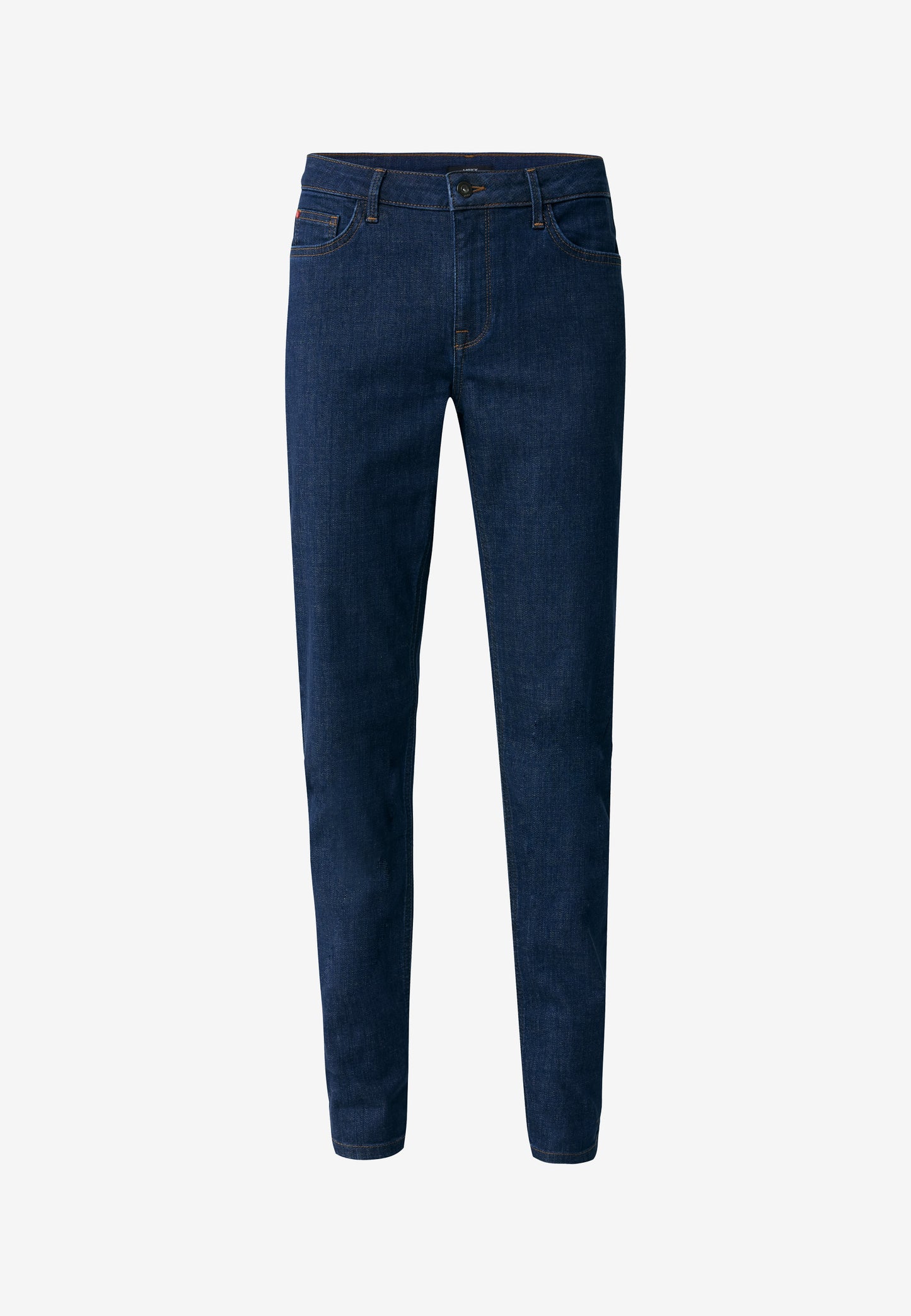 FENNA Mid Waist Jeans in Straight Line