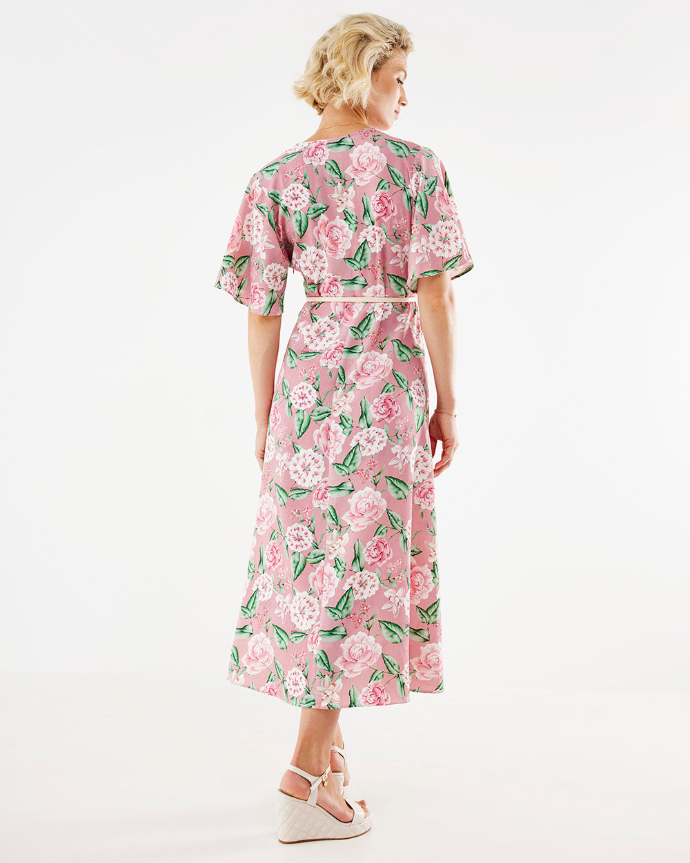 Women's Floral Midi Dress