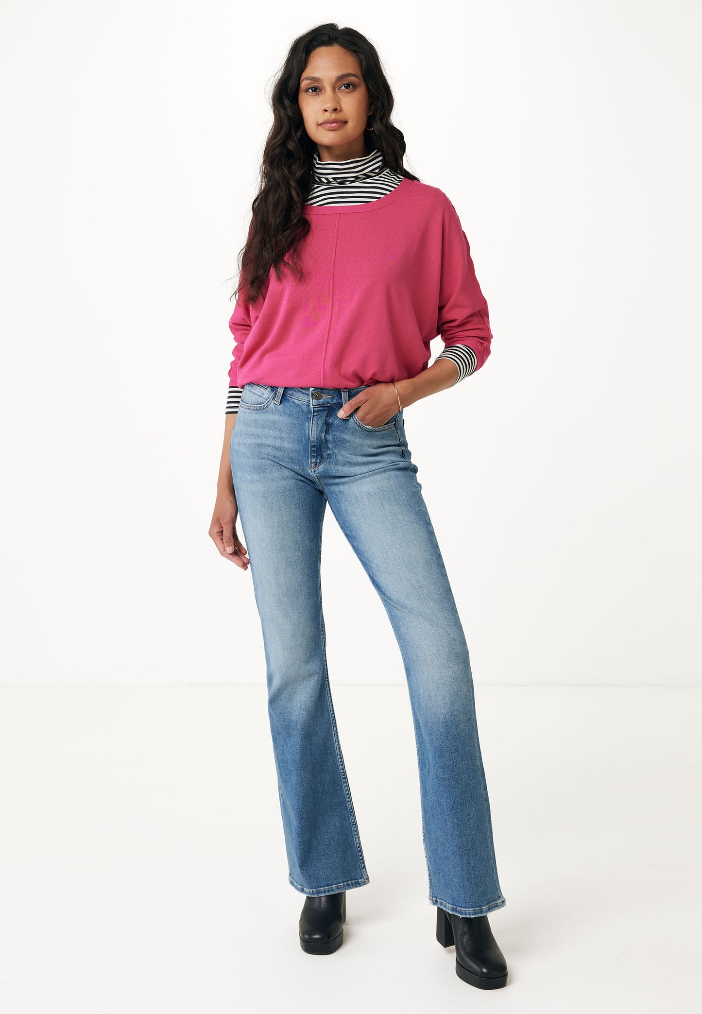ANOUK Blouse with 3/4 Sleeves