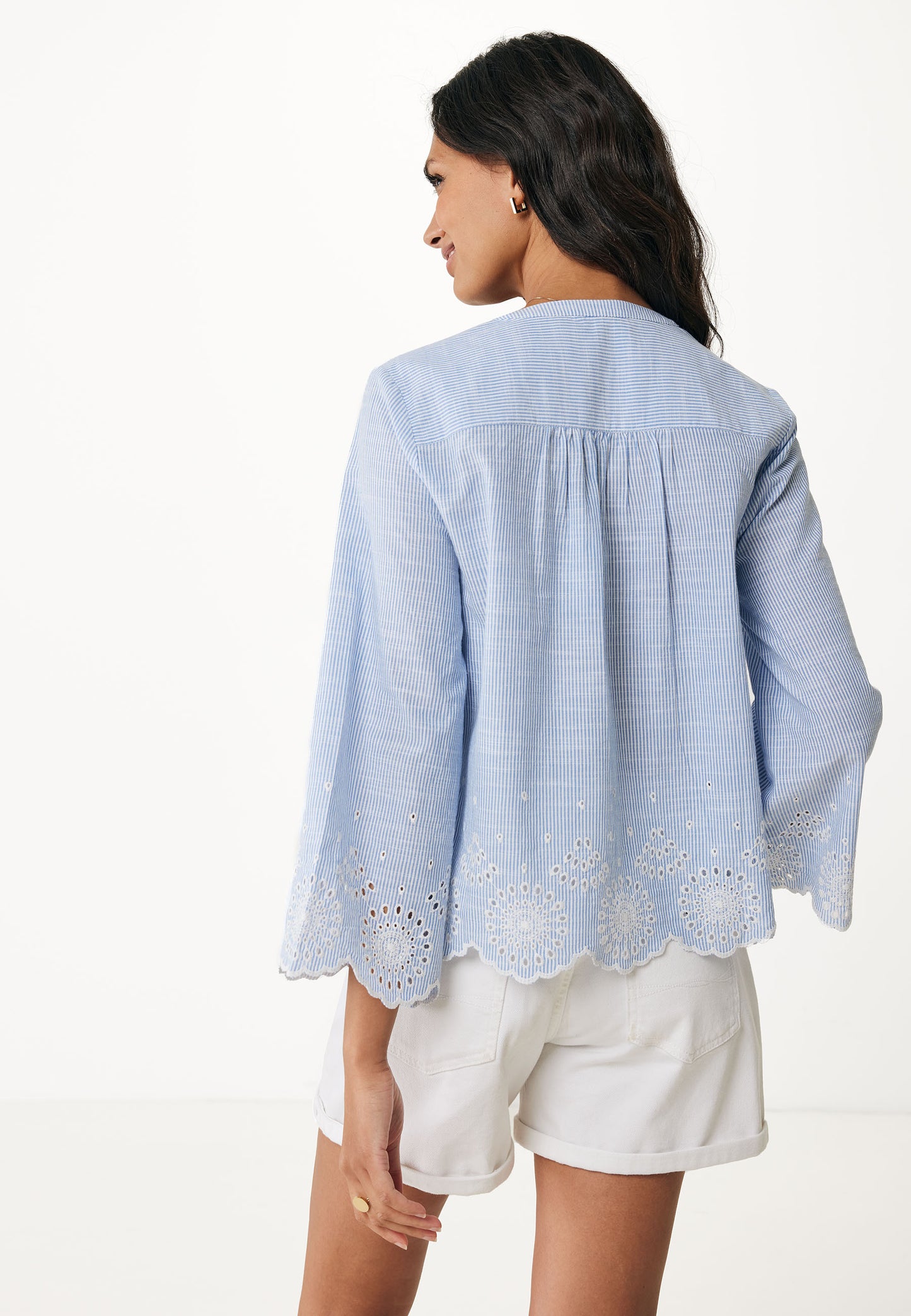 Embroidered Blouse with Details