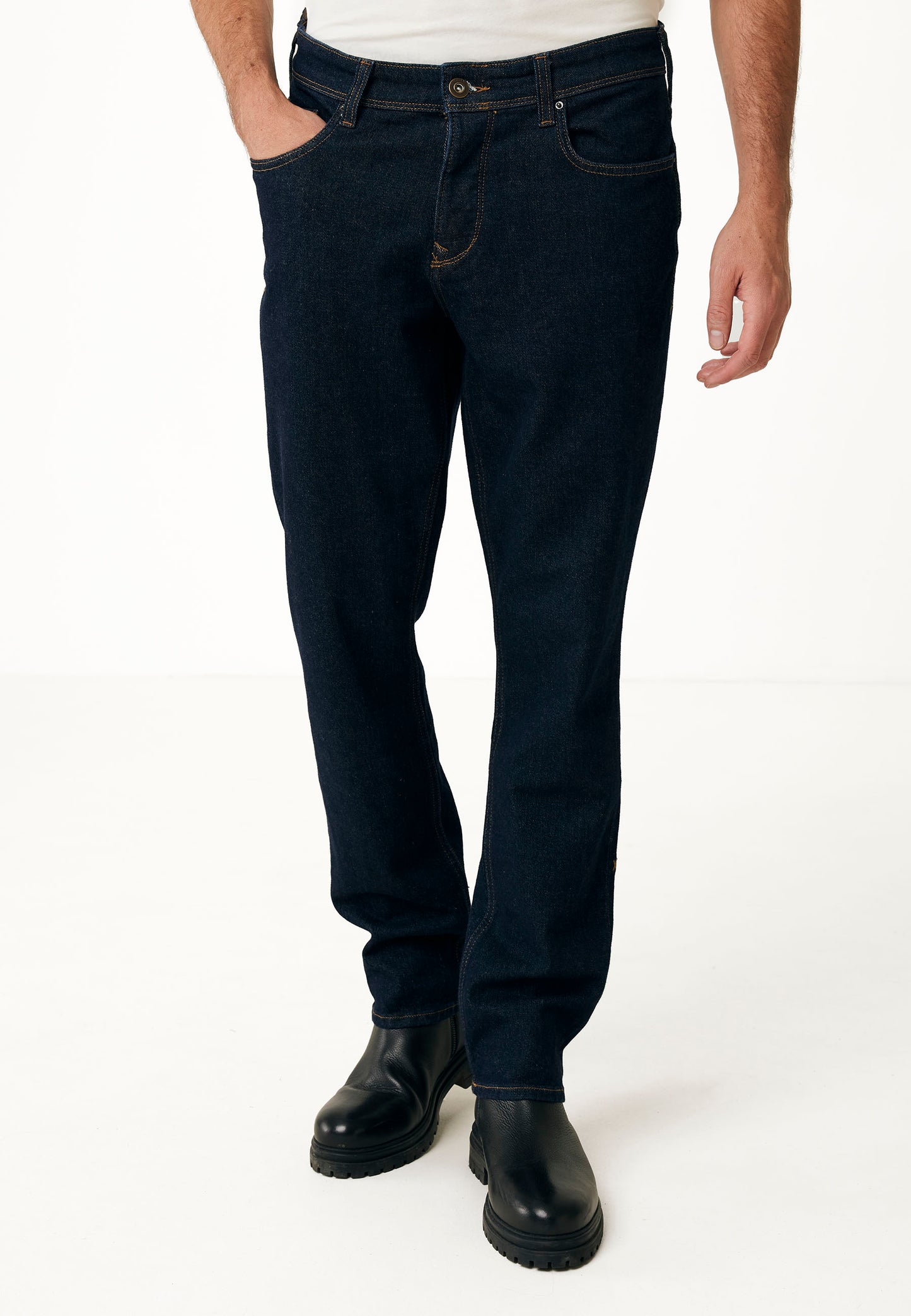 STEVE Mid Waist Regular Fit Jeans