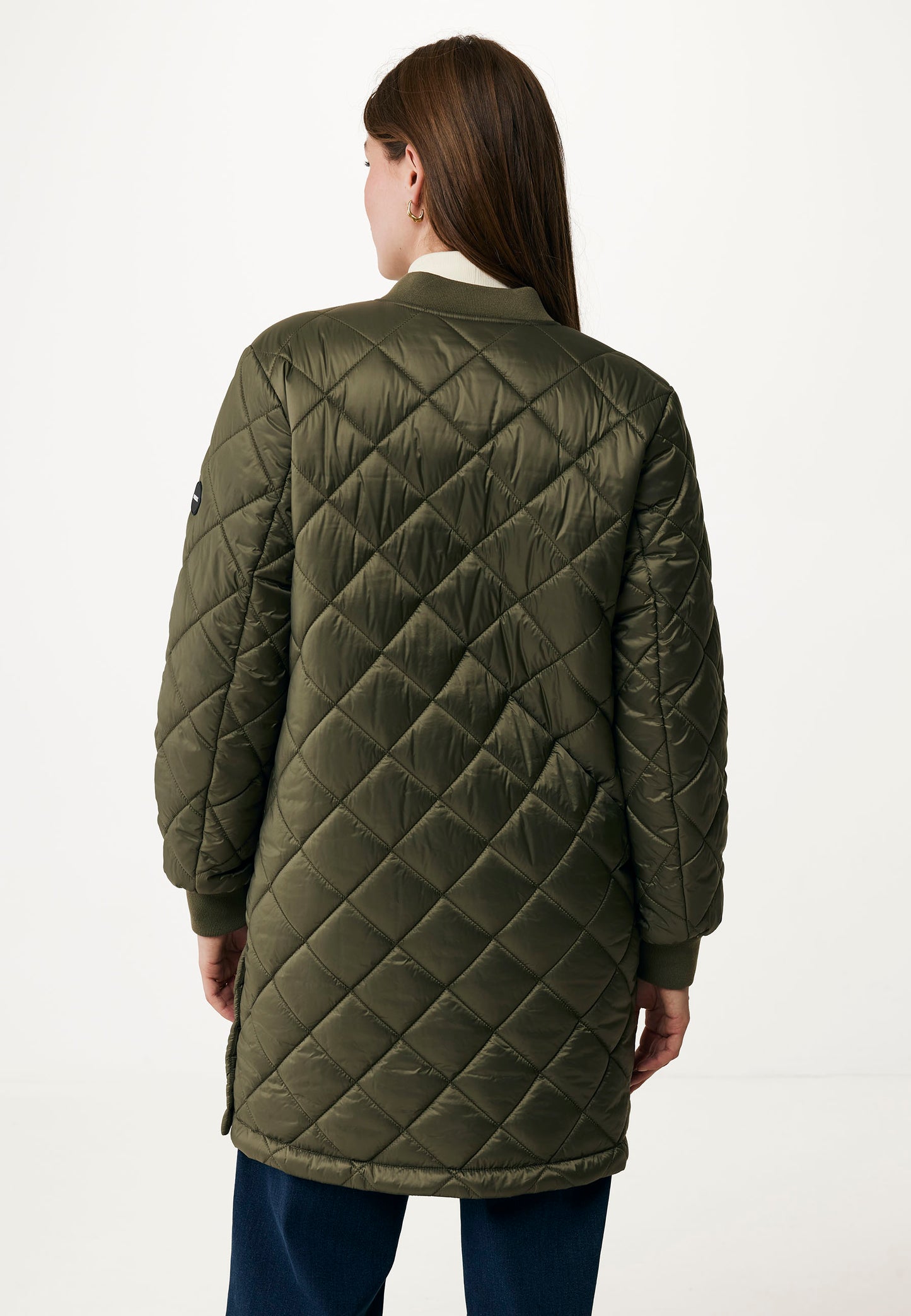 Long Quilted Bomber