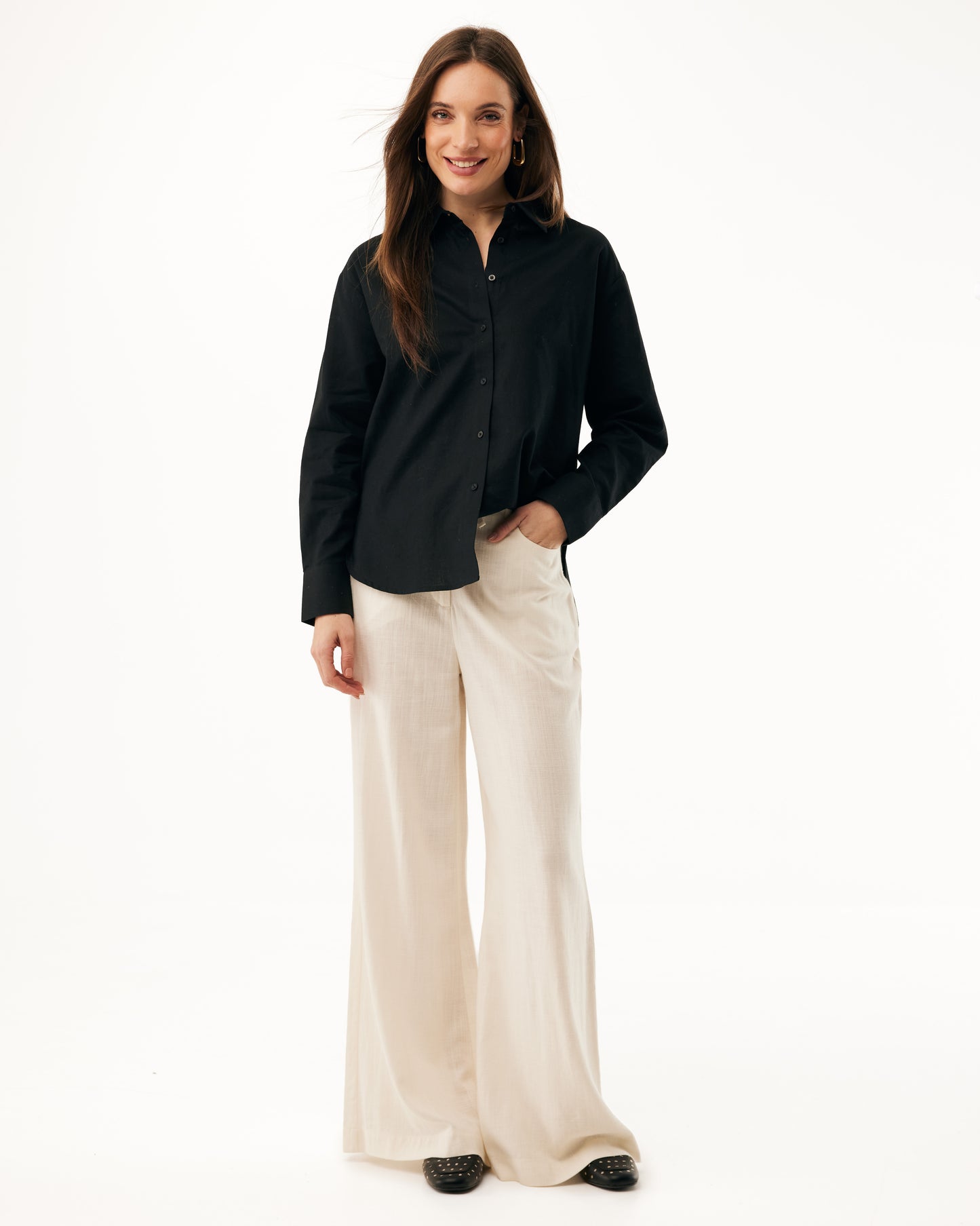 Γυναικείο παντελόνι Mexx wide leg