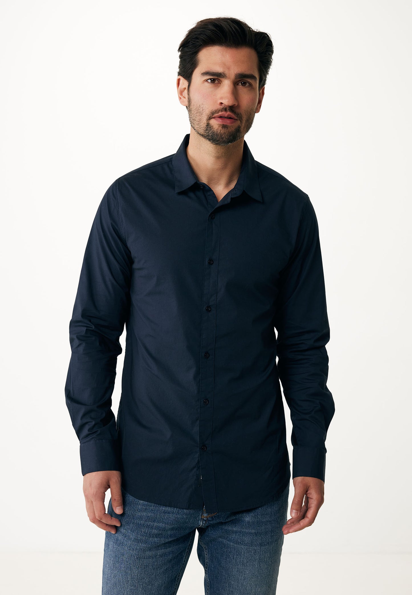 BOB Plain Stretch Shirt