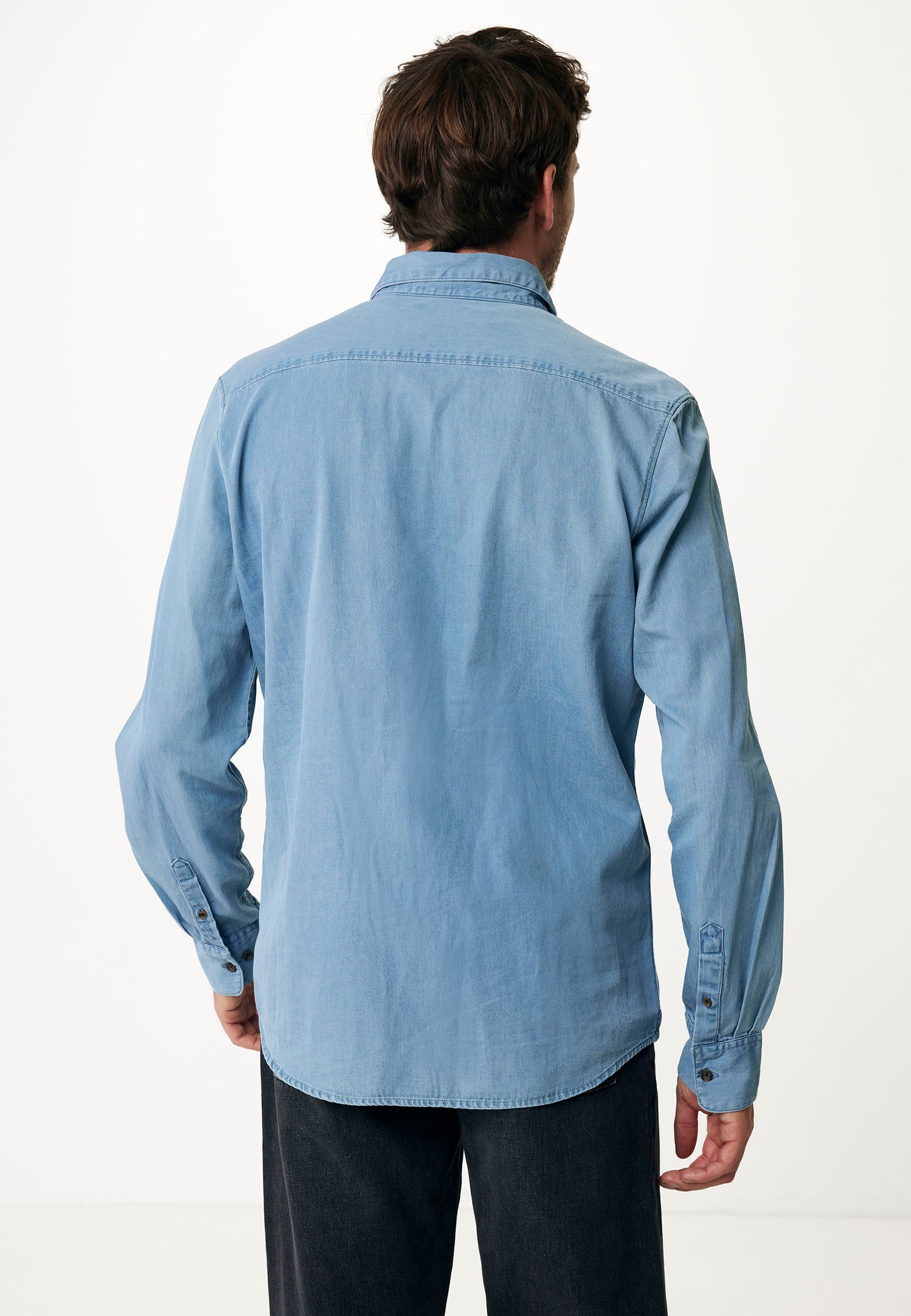 Long Sleeve Denim Shirt