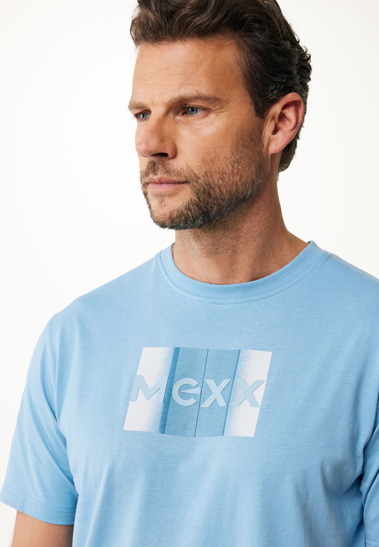 T-Shirt με Κανονική Εφαρμογή και Στάμπα Mexx