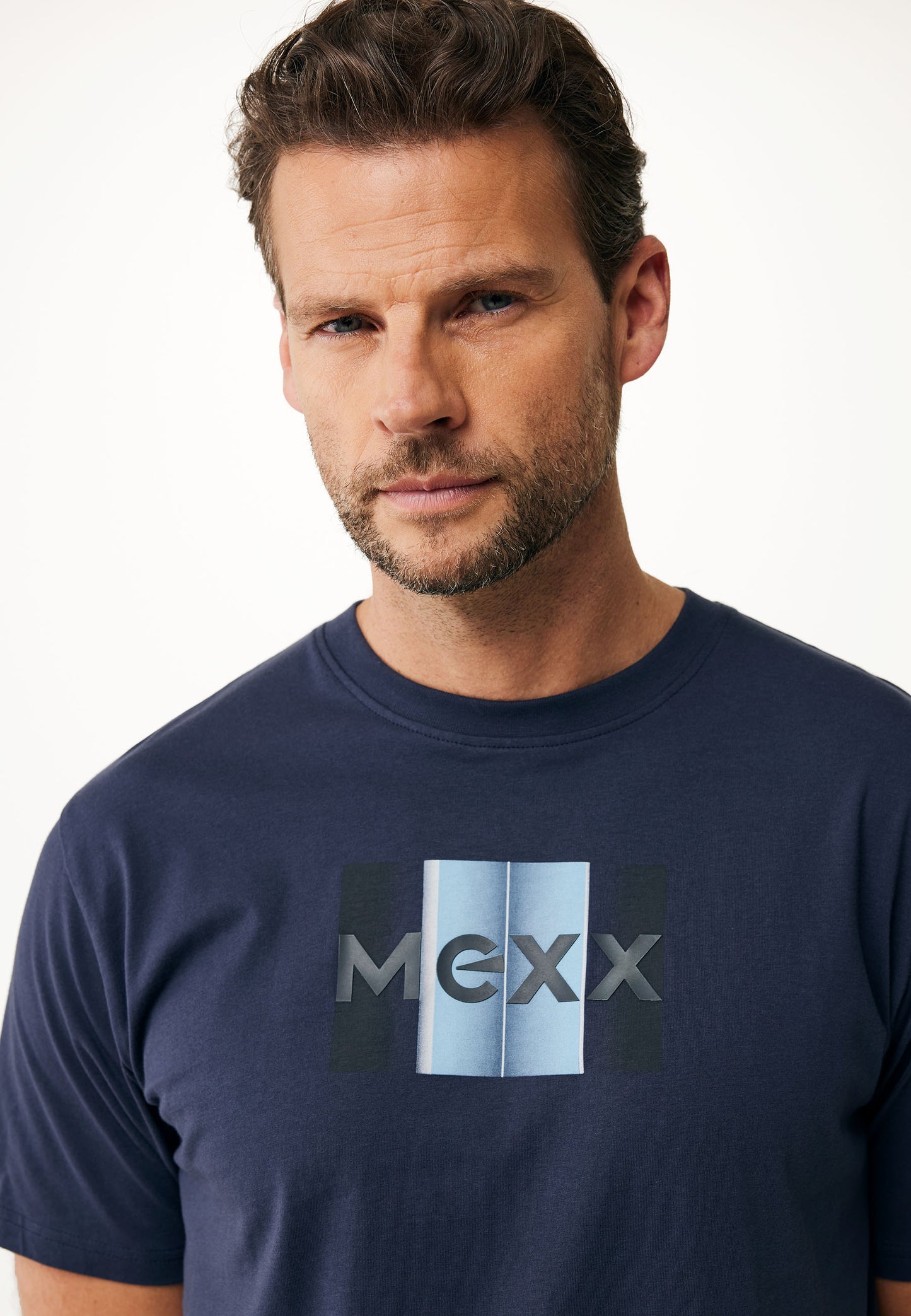 T-Shirt με Κανονική Εφαρμογή και Στάμπα Mexx