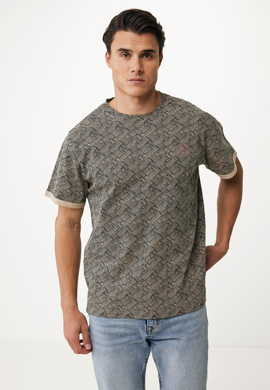 T-Shirt with All Over Design SS