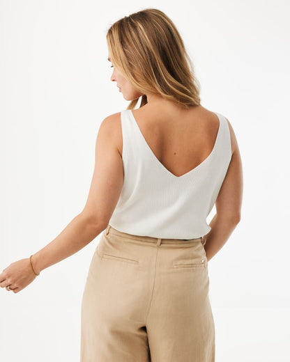 LAVENDER Αμάνικο Πλεκτό Τοπ