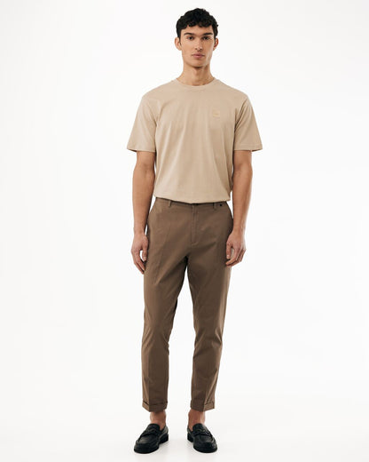 Ανδρικό Poplin παντελόνι slim fit