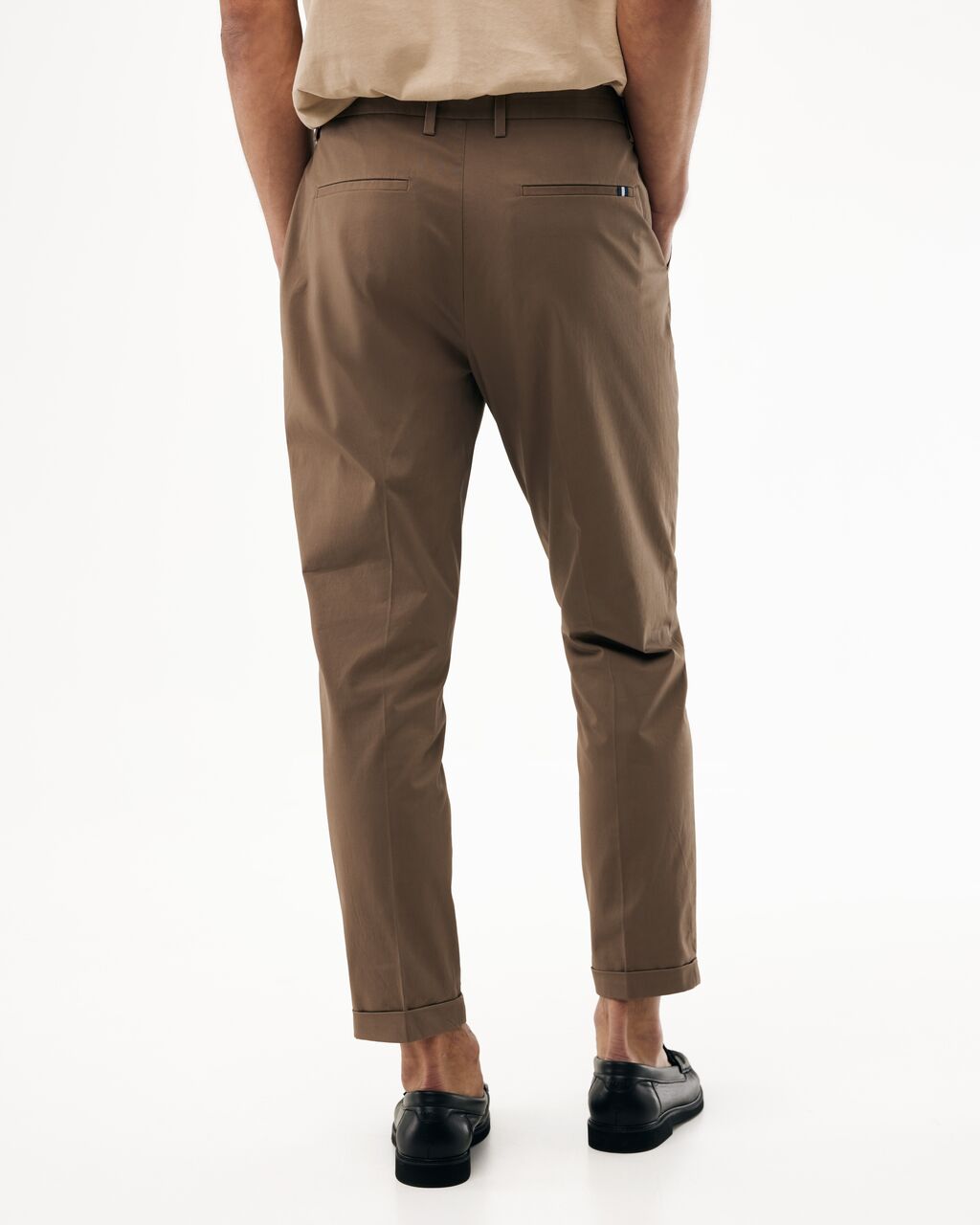 Ανδρικό Poplin παντελόνι slim fit