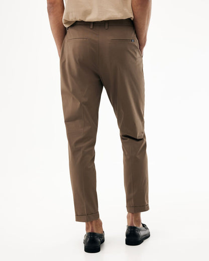 Ανδρικό Poplin παντελόνι slim fit