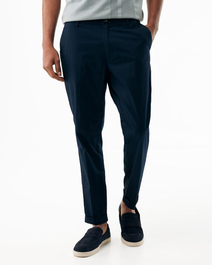 Ανδρικό Poplin παντελόνι slim fit