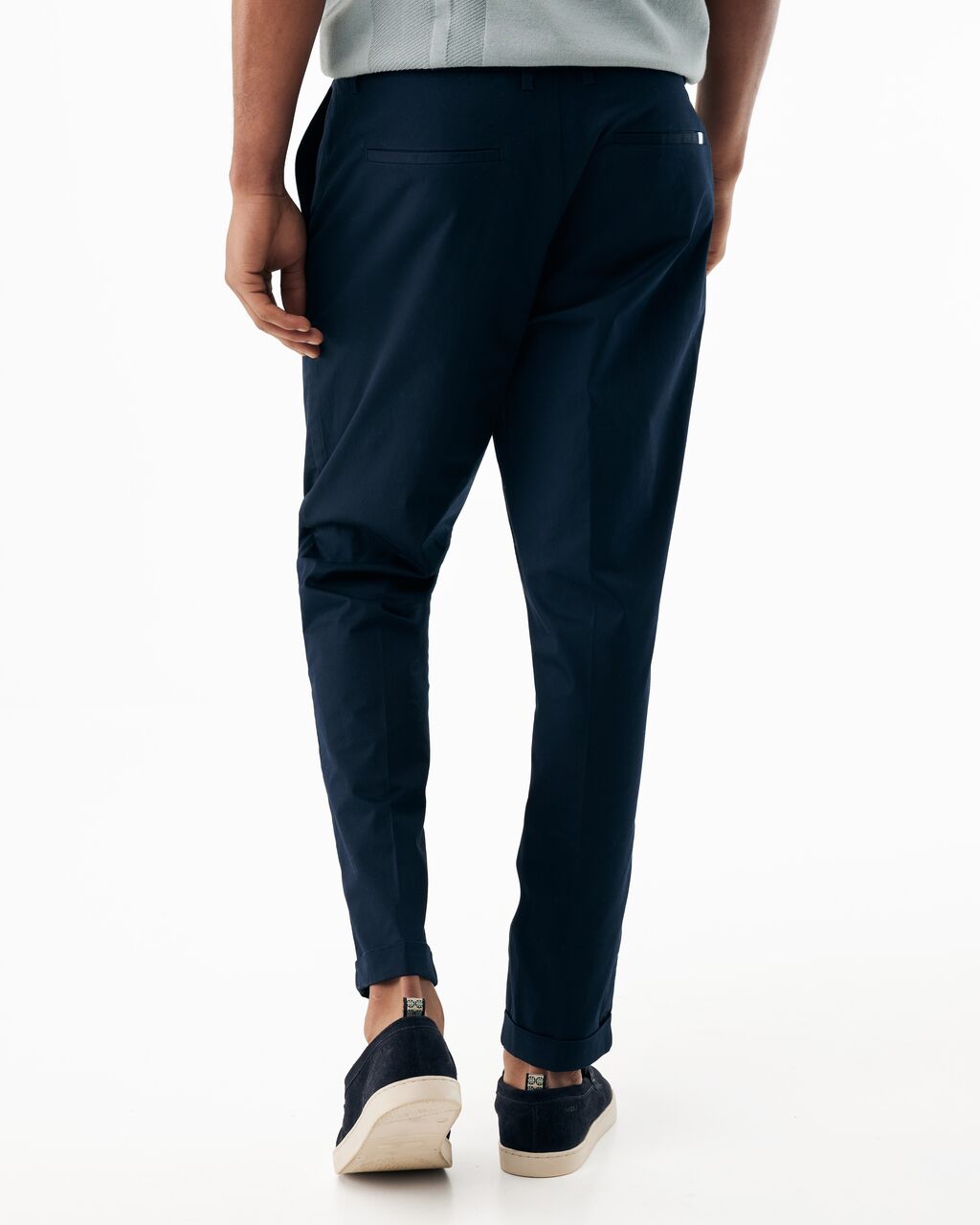 Ανδρικό Poplin παντελόνι slim fit