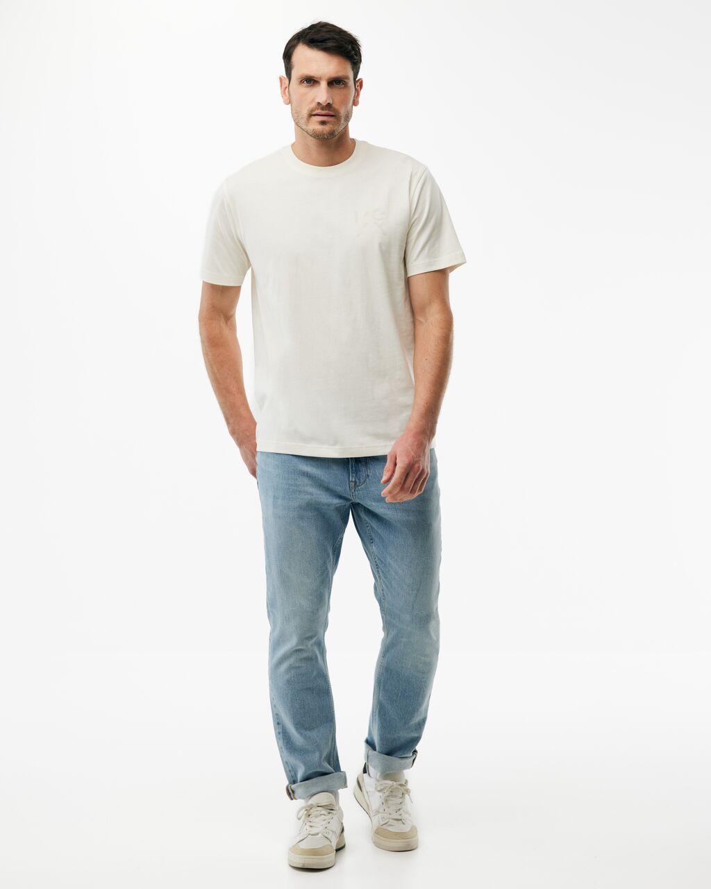 Ανδρικό T-shirt Mexx με διακριτικό logo στο στήθος
