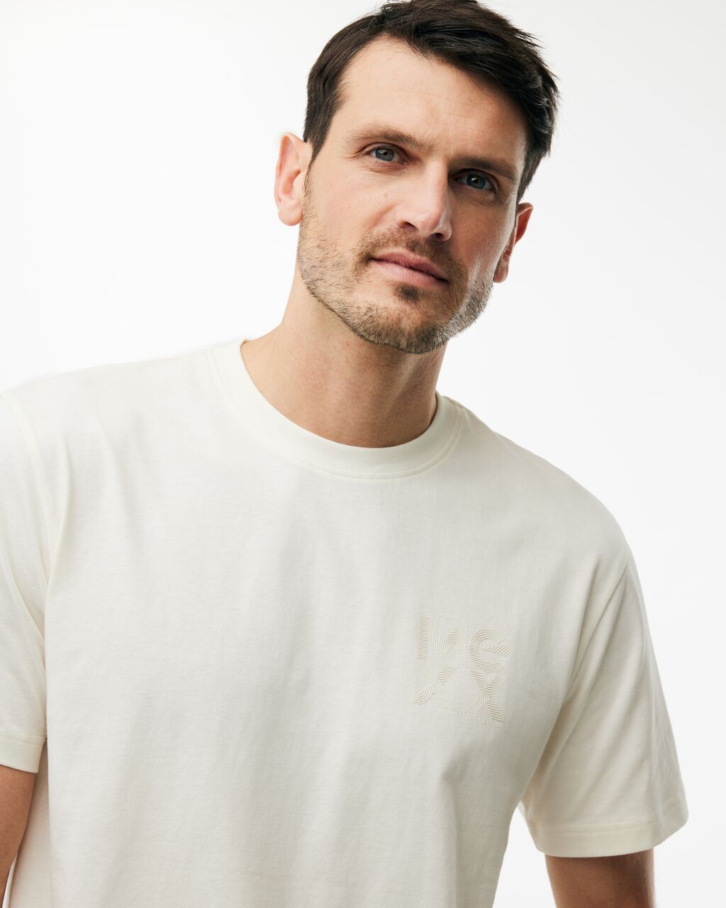Ανδρικό T-shirt Mexx με διακριτικό logo στο στήθος