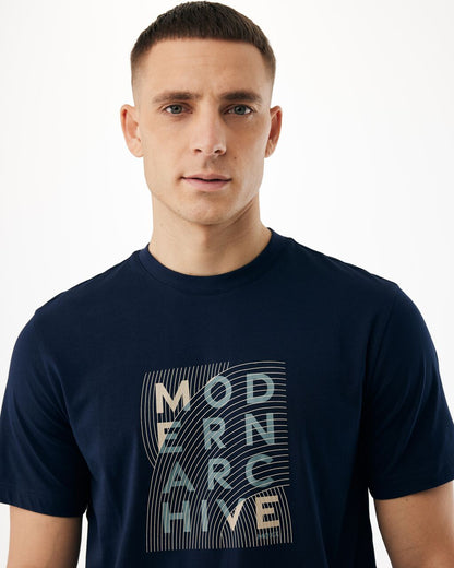 Ανδρικό T-shirt Mexx Modern Archive με print
