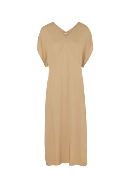 Μακρύ Φόρεμα V-Neck Fluttersleeve