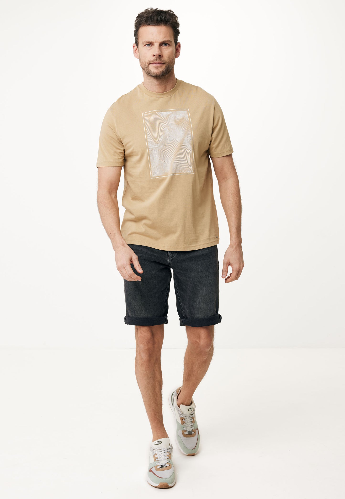 Short Sleeve Men's T-shirt with Print